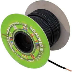 SOMMER CABLE DMX Kabel - 100m Svart Høy Kvalitet SOMMER CABLE DMX Kabel - 100m Svart Høy Kvalitet