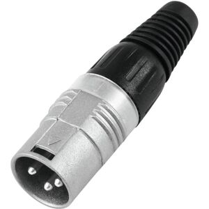 Connecteur XLR mâle HICON HI-X3CM - Connecteur XLR - Publicité Connecteur XLR mâle HICON HI-X3CM - Connecteur XLR - Publicité