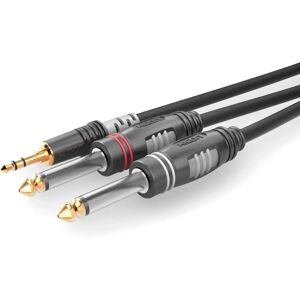 Sommer Cable HBA-3S62-0600 Lydkabel - 6m - Stereo Mini Jack til Mono Jack Sommer Cable HBA-3S62-0600 Lydkabel - 6m - Stereo Mini Jack til Mono Jack