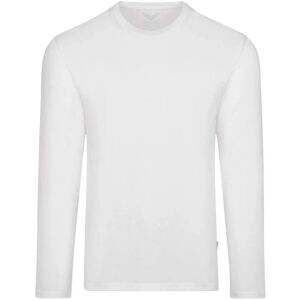 Trigema Valkoinen 116 - Pitkähihaiset paita Trigema Valkoinen 116 - Pitkähihaiset paita