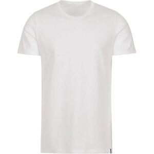 Trigema Hvit bomulls/Elastaan T-skjorte - T-Shirt Trigema Hvit bomulls/Elastaan T-skjorte - T-Shirt