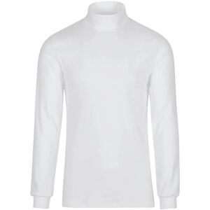 TRIGEMA Økologisk Bomull Hvit Klassisk Rollkragegenser - Rollkragen Sweater TRIGEMA Økologisk Bomull Hvit Klassisk Rollkragegenser - Rollkragen Sweater