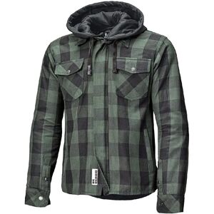 Veste textile moto Held Lumberjack II - Noir Vert - Publicité Veste textile moto Held Lumberjack II - Noir Vert - Publicité