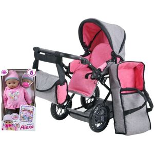 Knorrtoys Ruby Landaulet pour Poupée - Doll Pram - Publicité Knorrtoys Ruby Landaulet pour Poupée - Doll Pram - Publicité