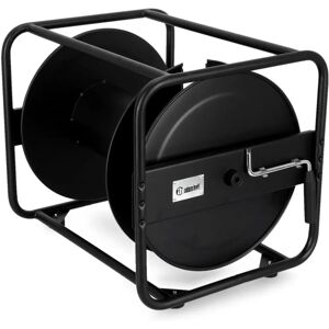 Adam Hall 70250 Stahlkabelrolle - Schwarz - Heavy Duty Adam Hall 70250 Stahlkabelrolle - Schwarz - Heavy Duty