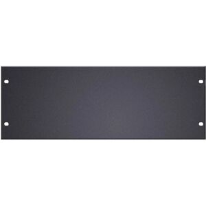 Adam Hall 8724 19" Rack Panel - 4U Aluminium Zwart Adam Hall 8724 19" Rack Panel - 4U Aluminium Zwart