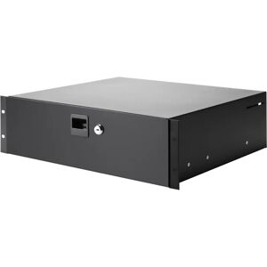 Adam Hall 87403 Rack Drawer - 19" Steel 3U Lockable Adam Hall 87403 Rack Drawer - 19" Steel 3U Lockable