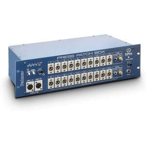 Palmer Palmer PPB 20S Stereo Patch Box - Signallysdistributør Palmer Palmer PPB 20S Stereo Patch Box - Signallysdistributør