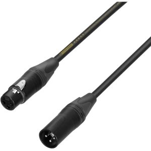 Adam Hall Cables K5MMF0500 Microphone Cable - 5m - Black Adam Hall Cables K5MMF0500 Microphone Cable - 5m - Black