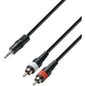 Adam Hall K3 YWCC 0300 Audio Cable - 3m - Black Adam Hall K3 YWCC 0300 Audio Cable - 3m - Black