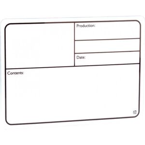 Adam Hall 88005 - Plaque Signalétique adhésive plastique blanc 290x190mm - Publicité Adam Hall 88005 - Plaque Signalétique adhésive plastique blanc 290x190mm - Publicité