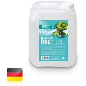 Cameo FINE FLUID 5 L - Líquido para máquinas de humo - Niebla muy fina y duradera Cameo FINE FLUID 5 L - Líquido para máquinas de humo - Niebla muy fina y duradera