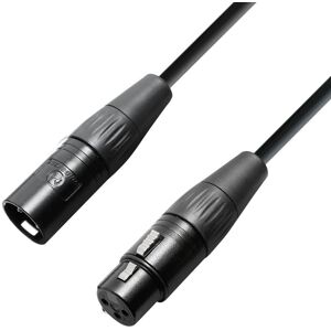 Câble micro Adam Hall OCC 15m - Noir - XLR Câble micro Adam Hall OCC 15m - Noir - XLR