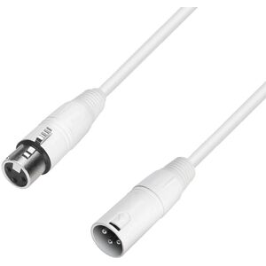 Câble Micro Adam Hall K4 MMF 0250 SNOW - 2,5 m Câble Micro Adam Hall K4 MMF 0250 SNOW - 2,5 m
