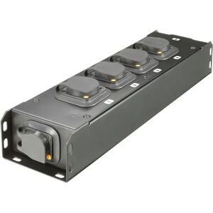 Adam Hall Power Strip - Yellow & Black - 5 Outlets - PROPORT 4 TT Adam Hall Power Strip - Yellow & Black - 5 Outlets - PROPORT 4 TT