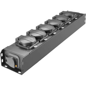 Adam Hall PROPORT 6T Power Strip - IP54, 6 Outlets Adam Hall PROPORT 6T Power Strip - IP54, 6 Outlets