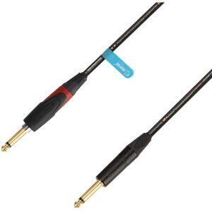 Kabel instrumentowy Adam Hall Cables 6m z cichym Neutrik Jack - Scena/Studio Kabel instrumentowy Adam Hall Cables 6m z cichym Neutrik Jack - Scena/Studio