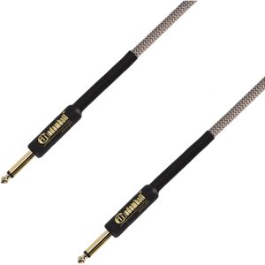 Adam Hall Nylon Instrument Cable - 9m - Black - High-Quality 4 Star Series - Instrument Cable Adam Hall Nylon Instrument Cable - 9m - Black - High-Quality 4 Star Series - Instrument Cable