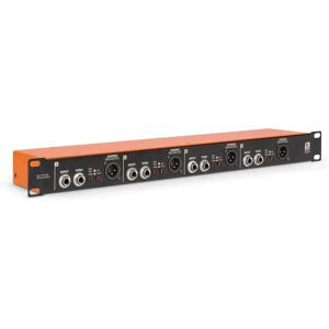 Palmer BRIDGE 4P - Passiv 4-kanals DI-Box i 19" rack Palmer BRIDGE 4P - Passiv 4-kanals DI-Box i 19" rack