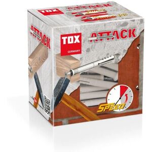 TOX Wanddübel-Set - Impact Lock, 8x100mm, 50 Stück. TOX Wanddübel-Set - Impact Lock, 8x100mm, 50 Stück.