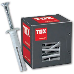 Kit de 50 chevilles et vis TOX Attack Metal - Publicité Kit de 50 chevilles et vis TOX Attack Metal - Publicité