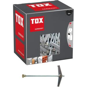 TOX M3 Tassello a Cerniera - Cavità Zincata - 20 pz TOX M3 Tassello a Cerniera - Cavità Zincata - 20 pz