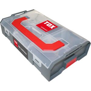 TOX L-BOXX Mini - Kompakte, transparente Aufbewahrungsbox für Schrauben & Dübel TOX L-BOXX Mini - Kompakte, transparente Aufbewahrungsbox für Schrauben & Dübel