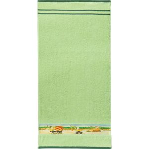 Erwin Müller Walk-Frottier Kinder-Badetuch grün 70x140 cm Badetuch Erwin Müller Walk-Frottier Kinder-Badetuch grün 70x140 cm Badetuch