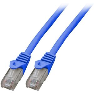 EFB Elektronik K8104BL.0.5 - Ethernet-kabel Cat6 U/UTP Blå 0,5m EFB Elektronik K8104BL.0.5 - Ethernet-kabel Cat6 U/UTP Blå 0,5m