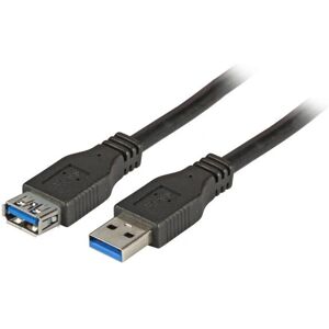 EFB Elektronik K5237.5 USB Kabel - 5m USB A Sort EFB Elektronik K5237.5 USB Kabel - 5m USB A Sort