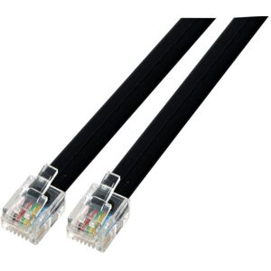 EFB Elektronik K2413SW.1 - Câble Téléphone RJ-11 1m EFB Elektronik K2413SW.1 - Câble Téléphone RJ-11 1m