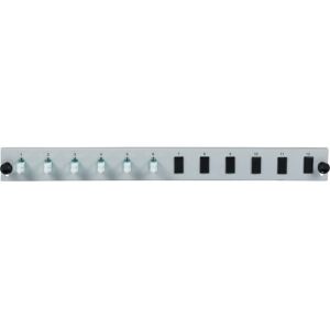 Accessoire panneau de brassage EFB Elektronik SB-FP-6SC-S-OM3 - 6 ports, montage en rack, gris - Publicité Accessoire panneau de brassage EFB Elektronik SB-FP-6SC-S-OM3 - 6 ports, montage en rack, gris - Publicité