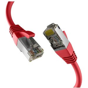 Câble Réseau EFB Elektronik EC020200288 Rouge - 0,25m Cat8.1 S/FTP Câble Réseau EFB Elektronik EC020200288 Rouge - 0,25m Cat8.1 S/FTP