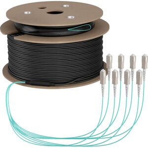 Câble en fibre optique OM3 120m EFB Elektronik - U-DQ ZN BH - Connecteurs SC Câble en fibre optique OM3 120m EFB Elektronik - U-DQ ZN BH - Connecteurs SC
