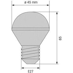 Werma LED-Glühbirne - 24 V - Kontinuierliches Licht Werma LED-Glühbirne - 24 V - Kontinuierliches Licht