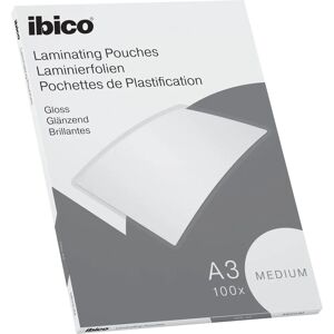 Ibico lamineringsark - A3, 100 stk, 100μm Ibico lamineringsark - A3, 100 stk, 100μm