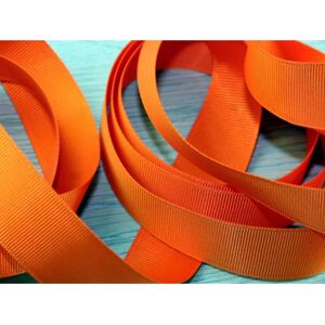 Prym 26mm Ribbed Polyester Tape Orange Prym 26mm Ribbed Polyester Tape Orange