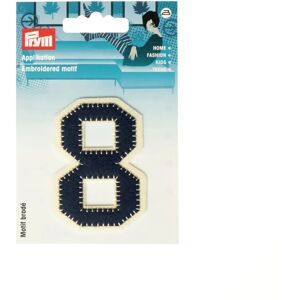 Prym Number 8 Blue Patch - Dressmaking Prym Number 8 Blue Patch - Dressmaking
