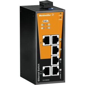 Weidmüller 1241380000 Netzwerk-Switch - Unmanaged Fast Ethernet PoE Weidmüller 1241380000 Netzwerk-Switch - Unmanaged Fast Ethernet PoE