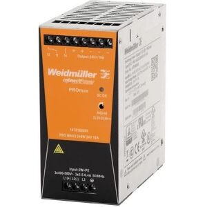 Weidmüller PRO MAX Fuente de alimentación - 24V 20A - Uso industrial Weidmüller PRO MAX Fuente de alimentación - 24V 20A - Uso industrial