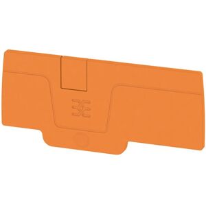 Weidmüller AEP 3C 4 OR - Placa de extremo serie A, naranja Weidmüller AEP 3C 4 OR - Placa de extremo serie A, naranja