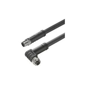Weidmüller 2050100300 Sensor-/Aktor-Anschlussleitung - 3m M12 Schwarz Weidmüller 2050100300 Sensor-/Aktor-Anschlussleitung - 3m M12 Schwarz