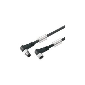 Weidmüller 2443150300 Sensor/Ställdon-Kabel - 3M M8 Schwarz Weidmüller 2443150300 Sensor/Ställdon-Kabel - 3M M8 Schwarz