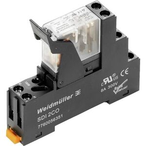 Weidmüller DRIKIT 24VDC 2CO LD Relaismodul - Relais, 24V/DC, 5A, 2 Umschalter, 10 Stk Weidmüller DRIKIT 24VDC 2CO LD Relaismodul - Relais, 24V/DC, 5A, 2 Umschalter, 10 Stk