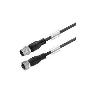 Weidmüller SAIL-M12GM12G-4-12U - Sensor/Actuator Kabel - 12m - Schwarz Weidmüller SAIL-M12GM12G-4-12U - Sensor/Actuator Kabel - 12m - Schwarz