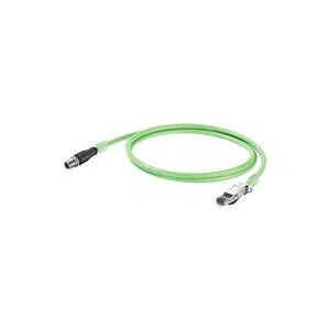 Weidmüller 2723030050 - Grüner Cat6a Netzwerkkabel Weidmüller 2723030050 - Grüner Cat6a Netzwerkkabel