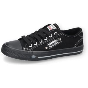 DOCKERS BY GERLI Slip-On Sneakers - Sporty, Tekstil, Svart DOCKERS BY GERLI Slip-On Sneakers - Sporty, Tekstil, Svart