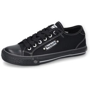 Dockers Große Damenschuhe Schwarz Textil Slip-On Sneaker Dockers Große Damenschuhe Schwarz Textil Slip-On Sneaker
