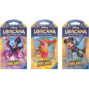 Ravensburger Disney Lorcana Jeu de Cartes - Set 3 - Paquets de Renfort - Publicité Ravensburger Disney Lorcana Jeu de Cartes - Set 3 - Paquets de Renfort - Publicité