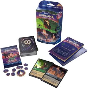 Disney Lorcana Trading Card Game - Starter Deck - Set 5 (Emerald & Steel) - Collectible Card Game Disney Lorcana Trading Card Game - Starter Deck - Set 5 (Emerald & Steel) - Collectible Card Game